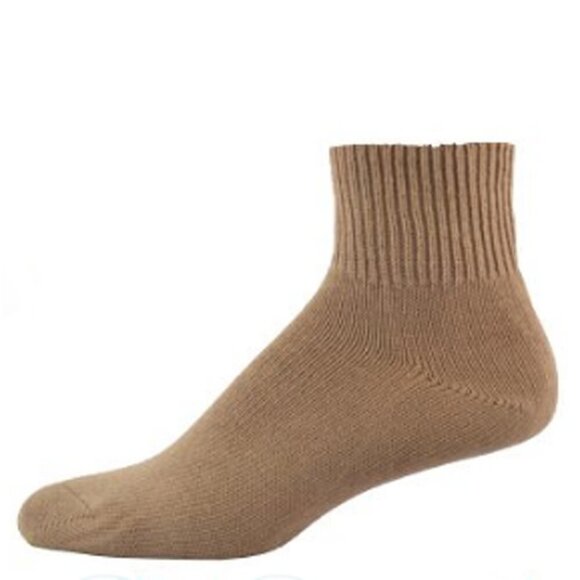 Simcan Comfort Sock Low Rise Diabetic Super Stretch Brown Tan - Picture 2 of 4